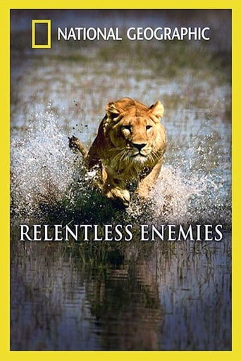 Poster of Relentless Enemies: Lions and Buffalo