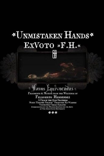 Unmistaken Hands: Ex Voto F.H. Poster of Unmistaken Hands: Ex Voto F.H.