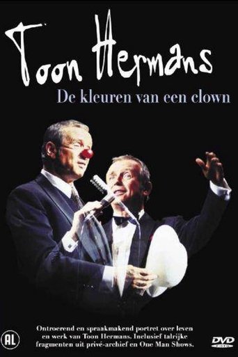 Toon Hermans, de kleuren van een clown Poster of Toon Hermans, de kleuren van een clown
