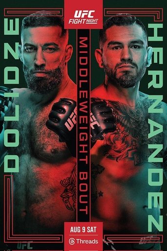 UFC on ESPN 72: Dolidze vs. Hernandez Poster of UFC on ESPN 72: Dolidze vs. Hernandez