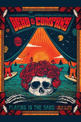 Dead & Company: 2023-01-16 Playing In The Sand, Riviera Maya, MX Poster of Dead & Company: 2023-01-16 Playing In The Sand, Riviera Maya, MX