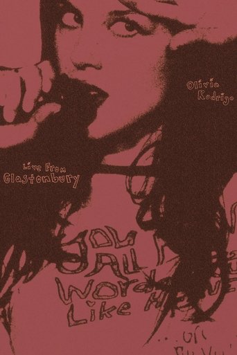 Olivia Rodrigo - live from Glastonbury Poster of Olivia Rodrigo - live from Glastonbury