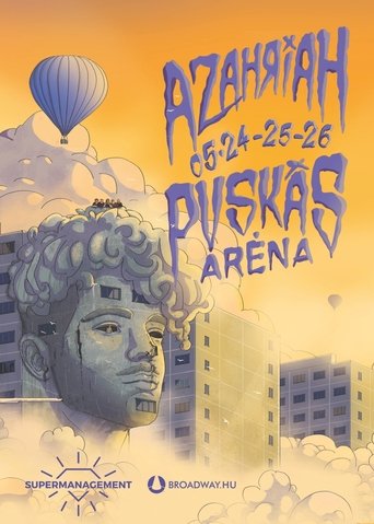 Azahriah: Puskás Aréna Poster of Azahriah: Puskás Aréna