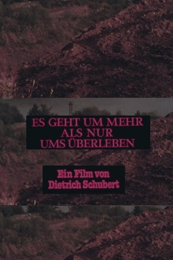 Es geht um mehr als nur ums Überleben Poster of Es geht um mehr als nur ums Überleben
