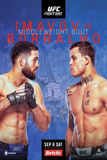 UFC Fight Night 258: Imavov vs. Borralho Poster of UFC Fight Night 258: Imavov vs. Borralho
