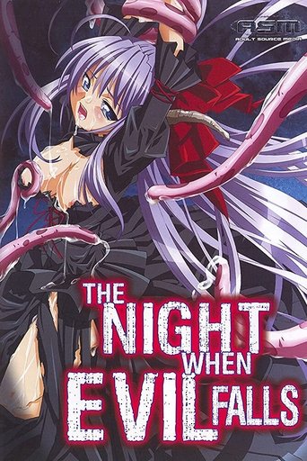 The Night When Evil Falls Poster of The Night When Evil Falls