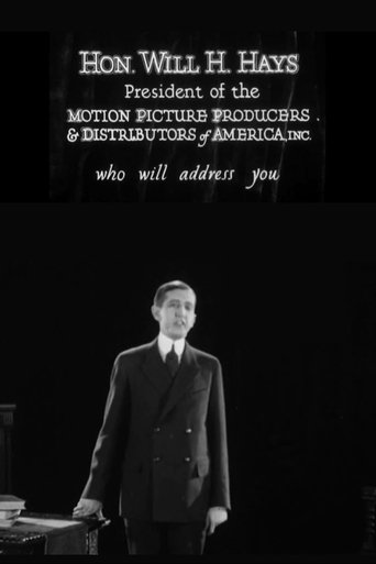 Introductory Speech by Will H. Hays Poster of Introductory Speech by Will H. Hays