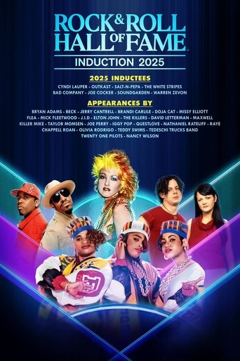 2025 Rock & Roll Hall of Fame Induction Ceremony Poster of 2025 Rock & Roll Hall of Fame Induction Ceremony