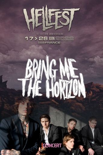 Bring Me The Horizon - Hellfest 2022 Poster of Bring Me The Horizon - Hellfest 2022