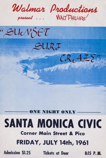 Sunset Surf Craze Poster of Sunset Surf Craze