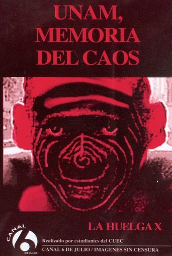 UNAM, memoria del caos: La huelga X Poster of UNAM, memoria del caos: La huelga X