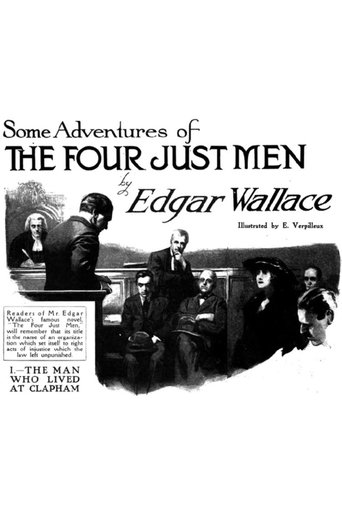 The Four Just Men Poster of The Four Just Men