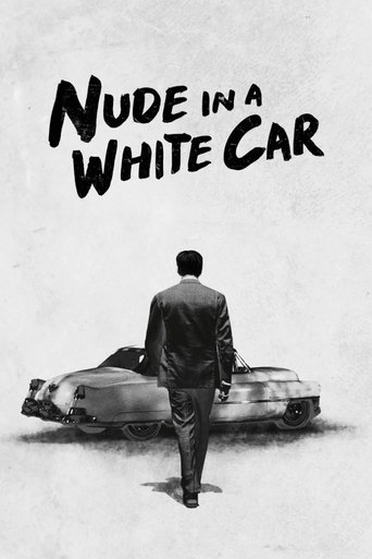 Blonde in a White Car Poster of Blonde in a White Car