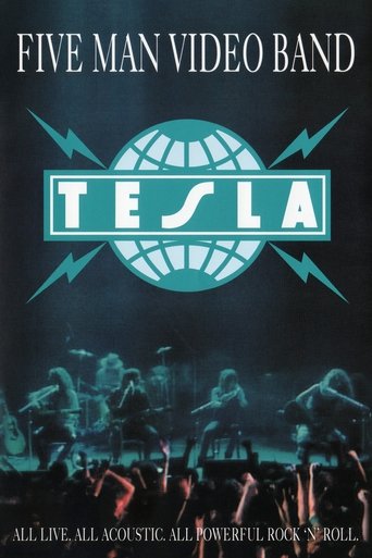 Tesla - Five Man Video Band Poster of Tesla - Five Man Video Band