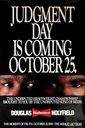 Evander Holyfield vs Buster Douglas Poster of Evander Holyfield vs Buster Douglas