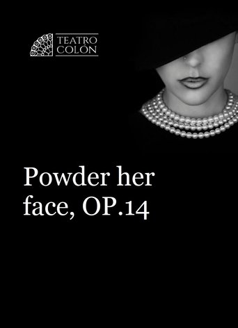 Powder Her Face - Ópera de Cámara Teatro Colón Poster of Powder Her Face - Ópera de Cámara Teatro Colón
