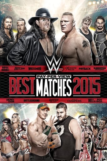 Poster of WWE Best Pay-Per-View Matches 2015