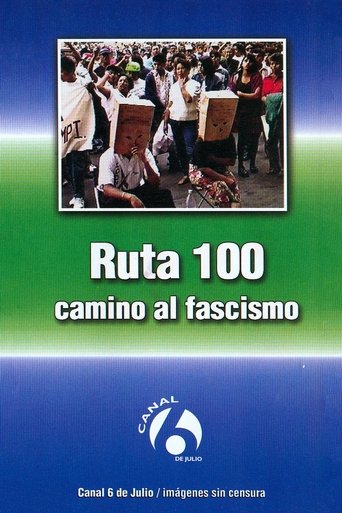 Ruta 100: Camino al fascismo Poster of Ruta 100: Camino al fascismo