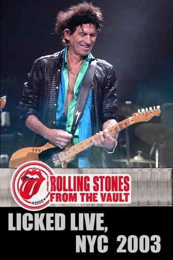 The Rolling Stones: Licked Live In NYC Poster of The Rolling Stones: Licked Live In NYC