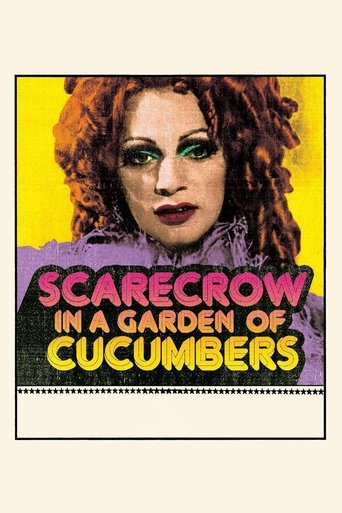 Scarecrow in a Garden of Cucumbers Poster of Scarecrow in a Garden of Cucumbers