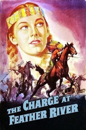 The Charge at Feather River Poster of The Charge at Feather River
