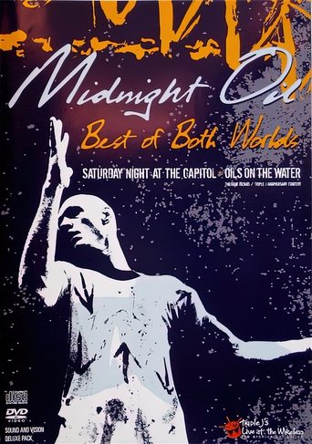 Midnight Oil Saturday Night at the Capitol Poster of Midnight Oil Saturday Night at the Capitol