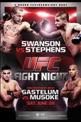UFC Fight Night 44: Swanson vs. Stephens Poster of UFC Fight Night 44: Swanson vs. Stephens
