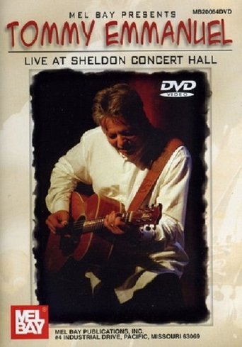 Tommy Emmanuel Live at Sheldon Concert Hall Poster of Tommy Emmanuel Live at Sheldon Concert Hall