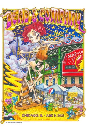 Dead & Company: 2023-06-09 Wrigley Field, Chicago, IL, USA Poster of Dead & Company: 2023-06-09 Wrigley Field, Chicago, IL, USA