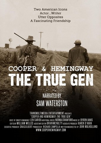 Cooper and Hemingway: The True Gen Poster of Cooper and Hemingway: The True Gen