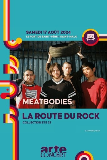 Meatbodies - La Route du Rock 2024 Poster of Meatbodies - La Route du Rock 2024