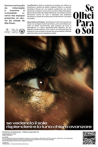 Se Olhei Para O Sol Poster of Se Olhei Para O Sol