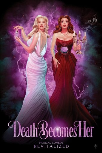 Death Becomer Her on Broadway Poster of Death Becomer Her on Broadway
