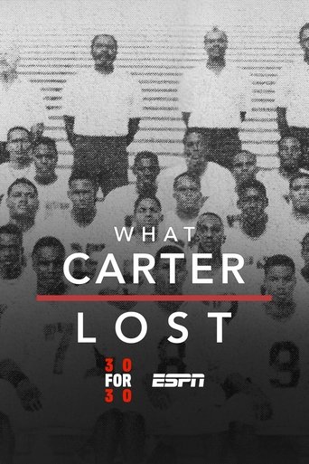 What Carter Lost Poster of What Carter Lost