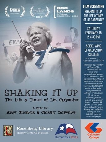 Shaking It Up: The Life and Times of Liz Carpenter Poster of Shaking It Up: The Life and Times of Liz Carpenter