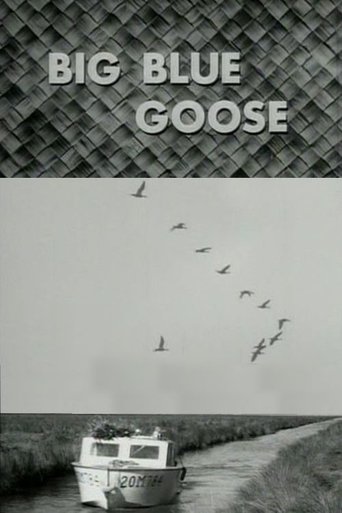 Big Blue Goose Poster of Big Blue Goose