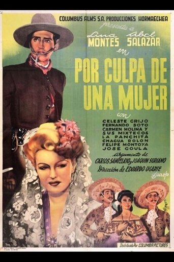 Por culpa de una mujer Poster of Por culpa de una mujer