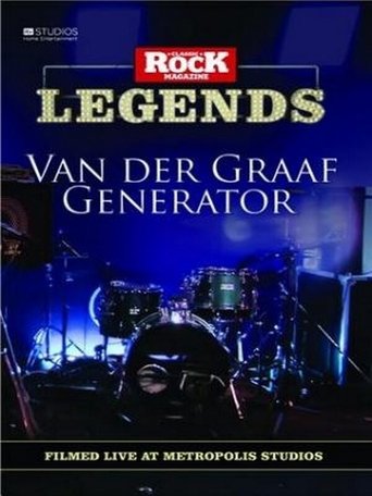 Van Der Graaf Generator Live in Concert at Metropolis Studios Poster of Van Der Graaf Generator Live in Concert at Metropolis Studios