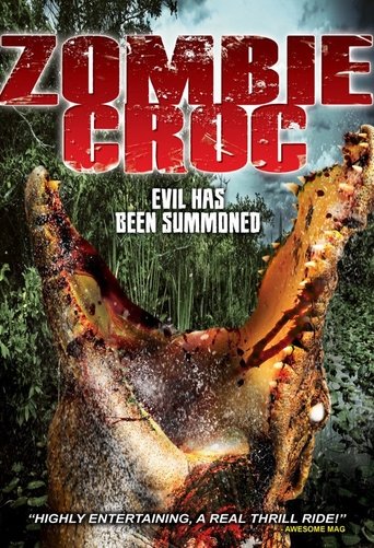 A Zombie Croc: Evil Has Been Summoned Poster of A Zombie Croc: Evil Has Been Summoned