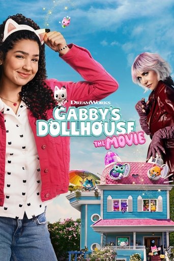 Gabby's Dollhouse: The Movie Poster of Gabby's Dollhouse: The Movie