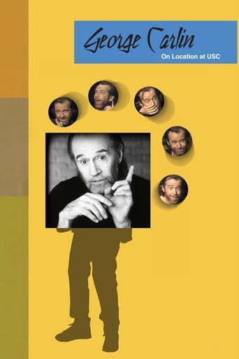 George Carlin: On Location at USC Poster of George Carlin: On Location at USC