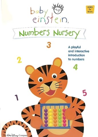 Numbers Nursery: Discovering 1 Through 5 Poster of Numbers Nursery: Discovering 1 Through 5