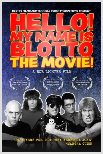 Hello! My Name is Blotto: The Movie Poster of Hello! My Name is Blotto: The Movie
