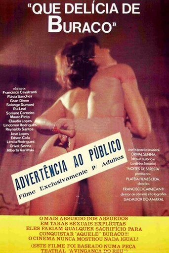 Que Delícia de Buraco Poster of Que Delícia de Buraco