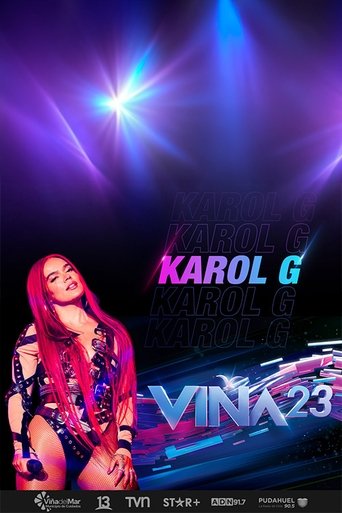 Karol G en el Festival Viña del Mar Poster of Karol G en el Festival Viña del Mar