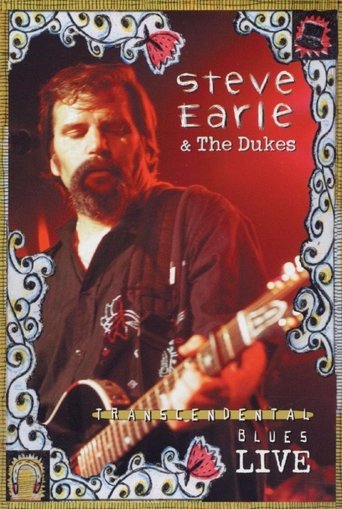 Steve Earle Transcendental Blues Live Poster of Steve Earle Transcendental Blues Live