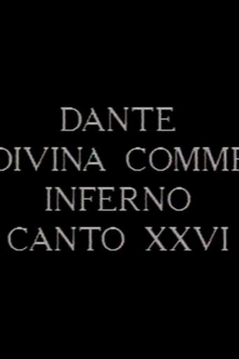 Canto XXVI dell’Inferno della Divina Commedia di Dante Poster of Canto XXVI dell’Inferno della Divina Commedia di Dante