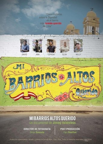 Mi Barrios Altos querido Poster of Mi Barrios Altos querido