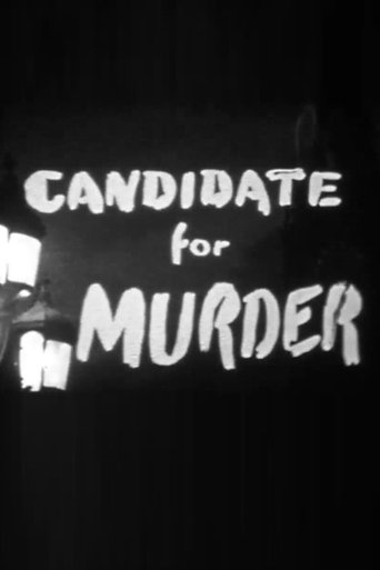 Candidate for Murder Poster of Candidate for Murder