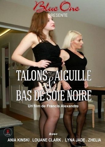 Talons aiguille et bas de soie noire Poster of Talons aiguille et bas de soie noire